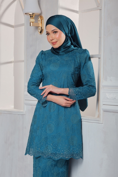 Kurung Elara - Teal